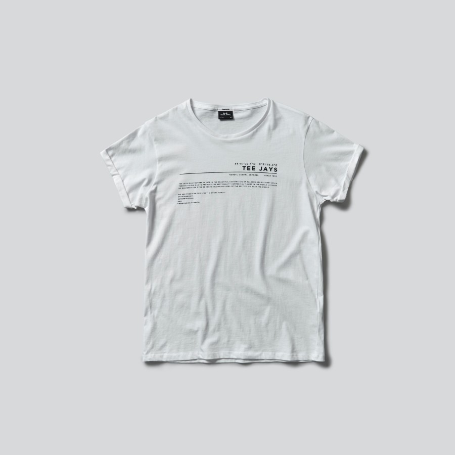 T-Shirts TEE JAYS | History Roll-Up Tee