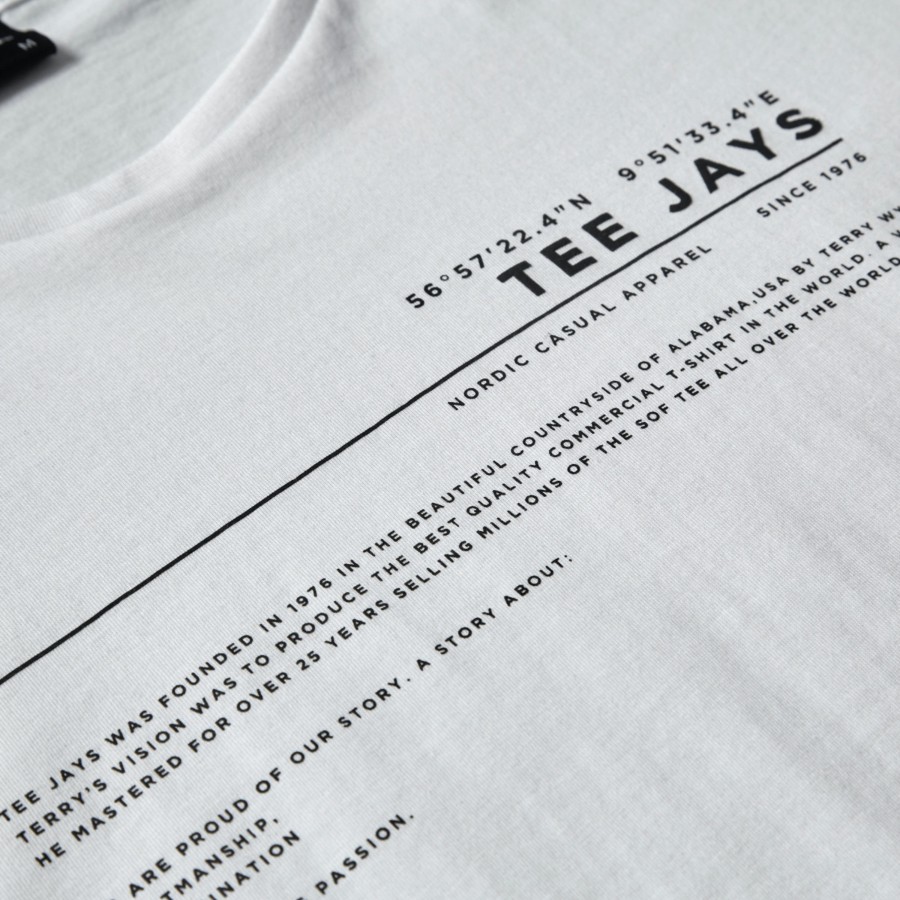 T-Shirts TEE JAYS | History Roll-Up Tee